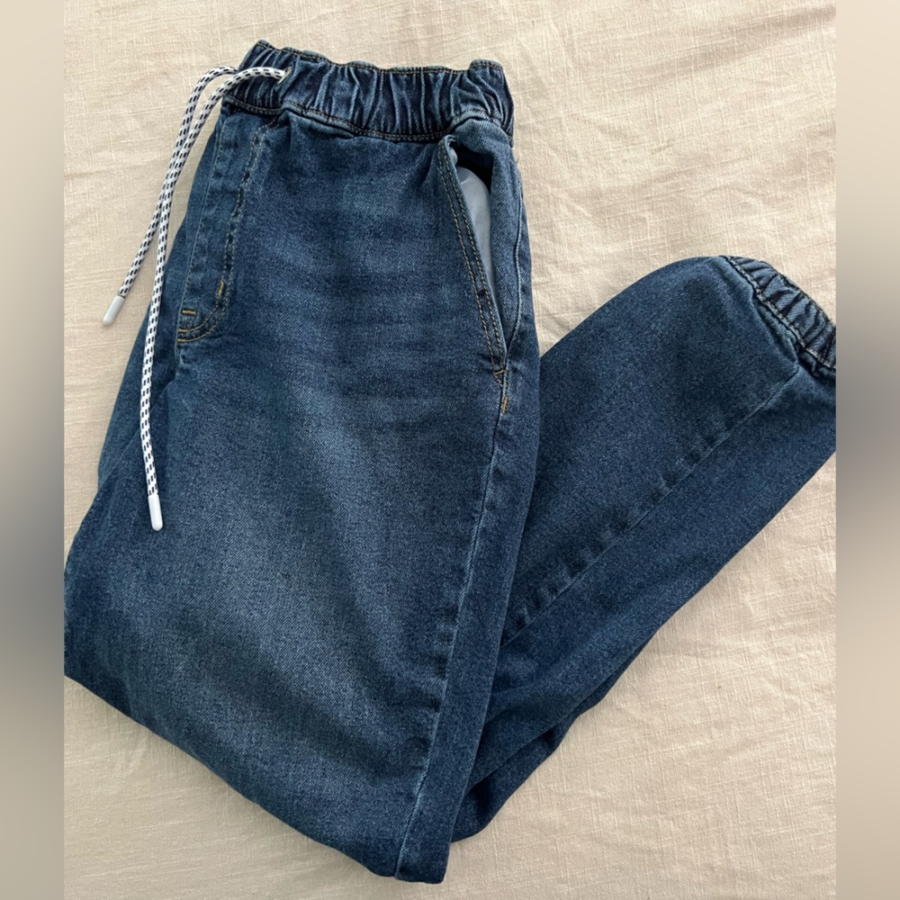 Celebrity Pink Indigo Denim Joggers